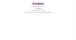 Desktop Screenshot of fagioli.it