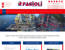 Tablet Screenshot of fagioli.com